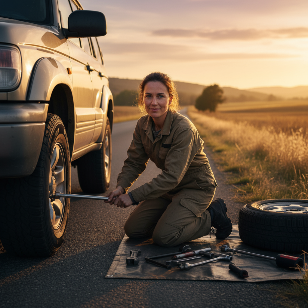 How to Change a Flat Tire
