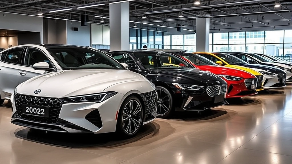 2024 sedan lineup parked in row, multiple models including performance and electric variants, sleek modern design, contemporary automotive showroom setting, professional lighting, clear vehicle details